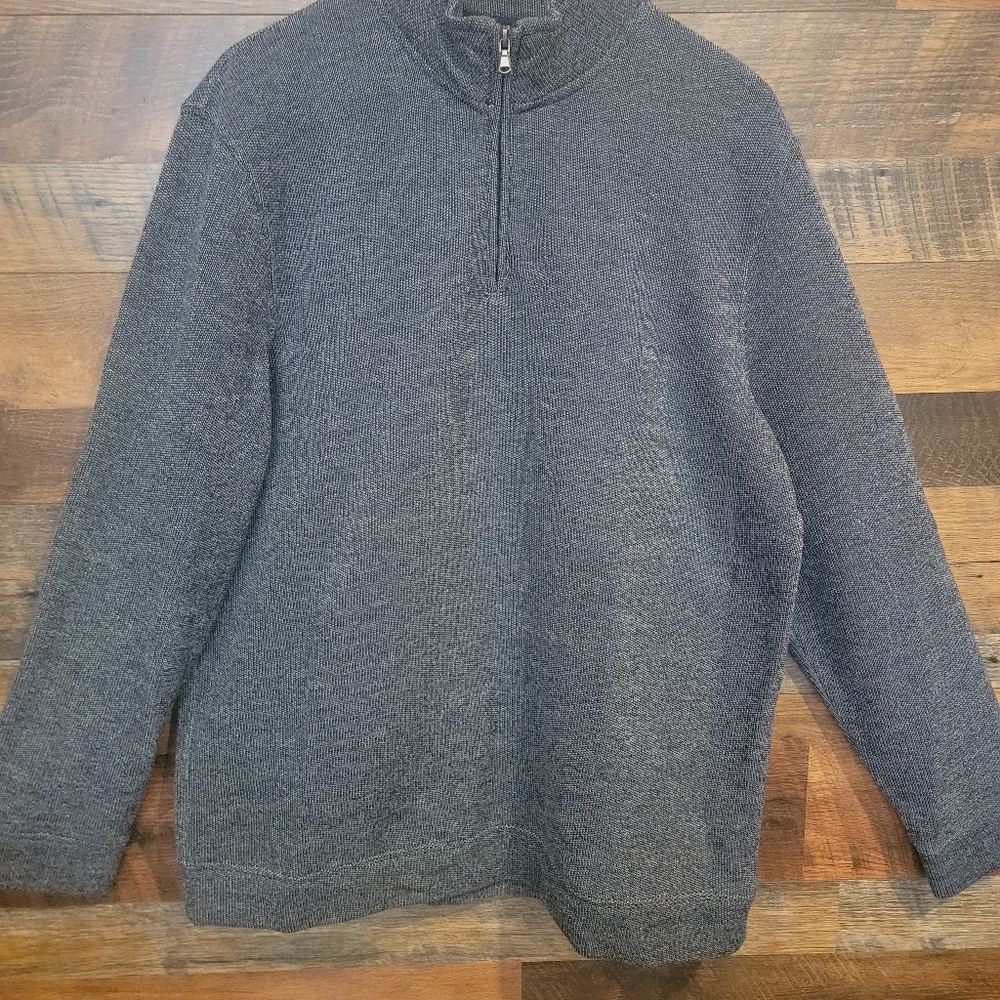 Croft & Barrow Mid-Zip Sweater - Picture 1 of 8